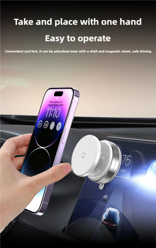 360 Pro Vacuum Magnetic Phone Holder